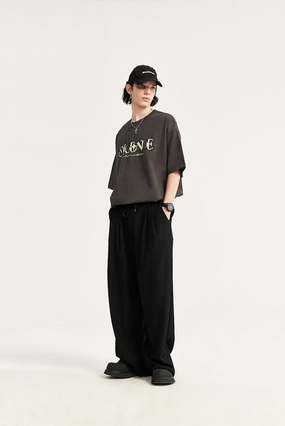 Perry | Men's Wide Leg Drawstring Pants - Image 4