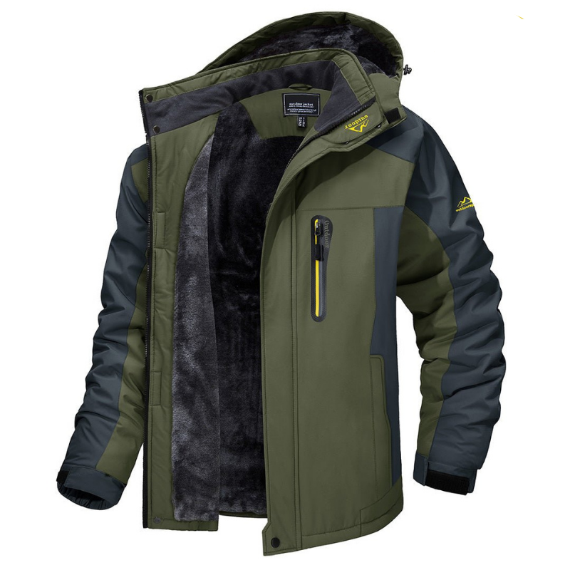 Ruben | Men's Hooded Winter Jacket - Image 1