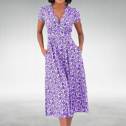 Joan | Klara Summer Dress - Elegant and Versatile - Image 3