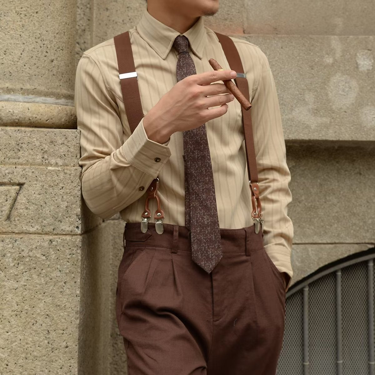 Jeremy | Men's Button-Up Long Sleeve Dress Shirt - Image 2