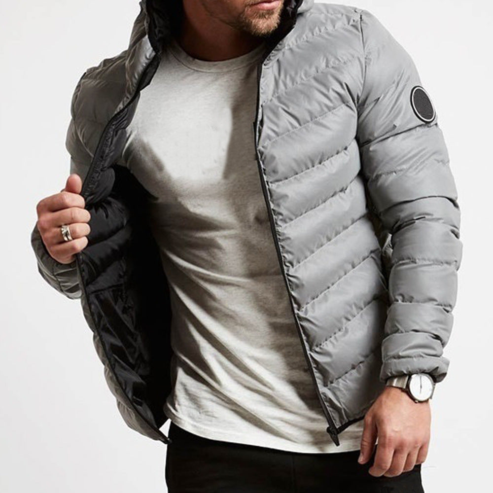 Dwayne | Men's Hooded Puffer Jacket - Image 5