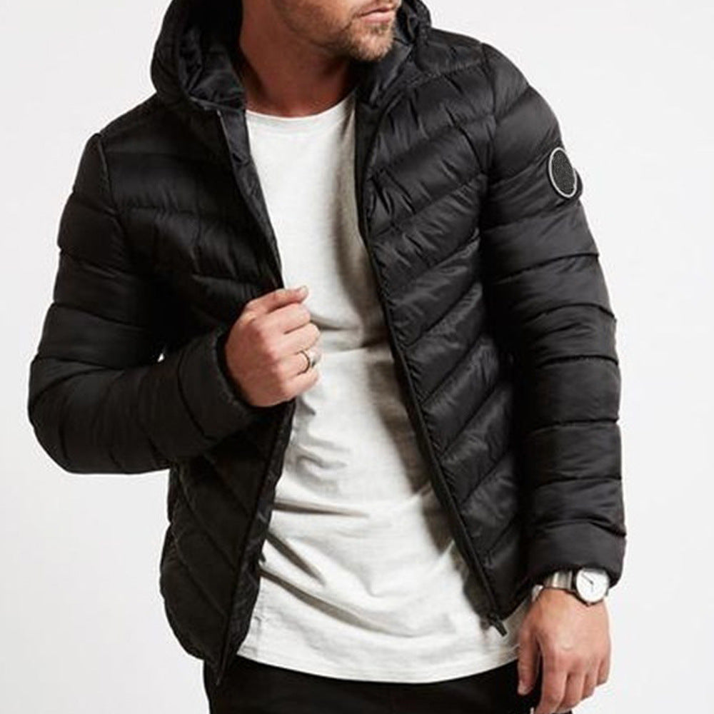 Dwayne | Men's Hooded Puffer Jacket - Image 3