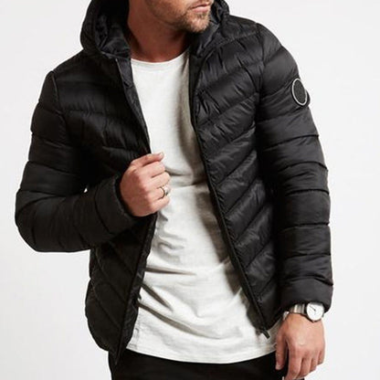Dwayne | Men's Hooded Puffer Jacket - Image 3