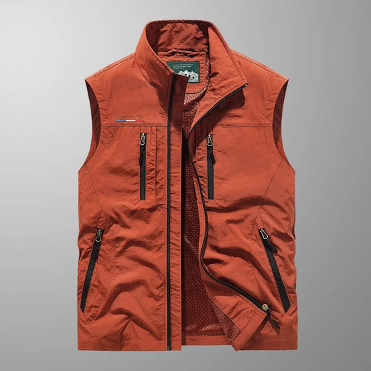 Daniel | Breathable Outdoor Cargo Vest for Active Lifestyle - Image 1