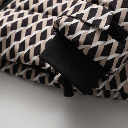 Riley | Women's Hooded Belted Puffer Jacket - Image 7