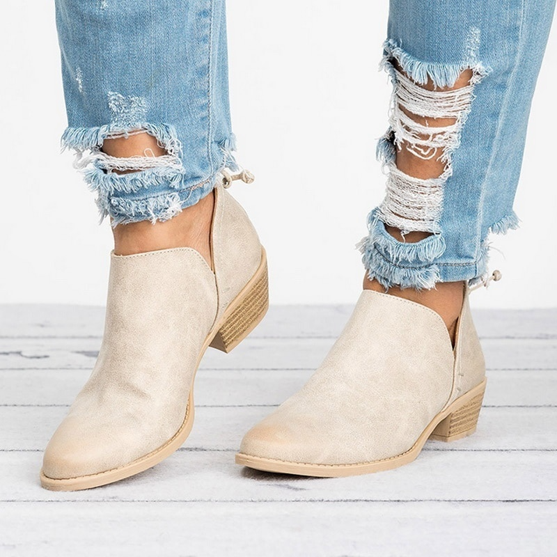 Reba | Vintage Style Ankle Boots with Modern Comfort - Image 4