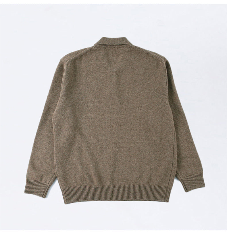 Gene | Men's Polo Knit Sweater - Image 9