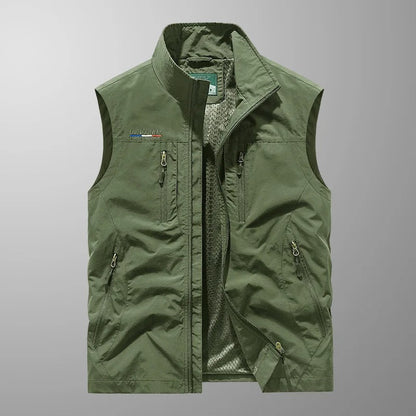Daniel | Breathable Outdoor Cargo Vest for Active Lifestyle - Image 5