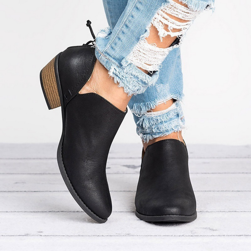 Reba | Vintage Style Ankle Boots with Modern Comfort - Image 5