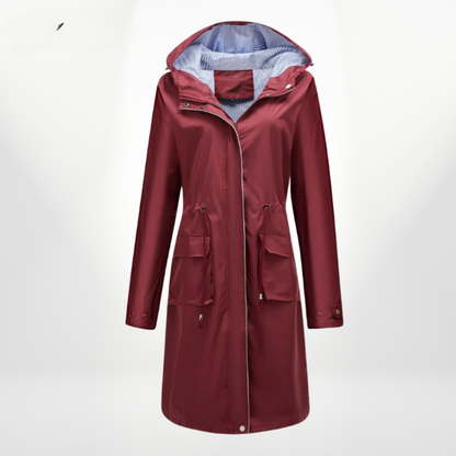Charlotte | Women's Hooded Mid-Length Anorak Coat - Image 6