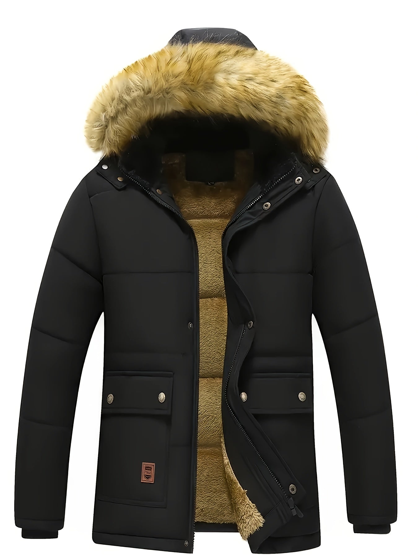 Drake | Men's Hooded Quilted Puffer Jacket - Image 3