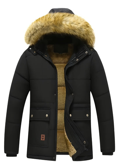 Drake | Men's Hooded Quilted Puffer Jacket - Image 3