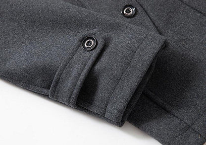 Randall | Men's Double-Breasted Pea Coat - Image 8
