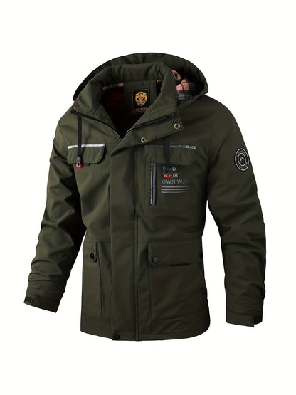 Dwight | Men's Hooded Utility Jacket - Image 9