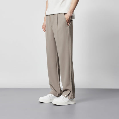 Samuel | Men's Pleated Wide Leg Pants - Image 11