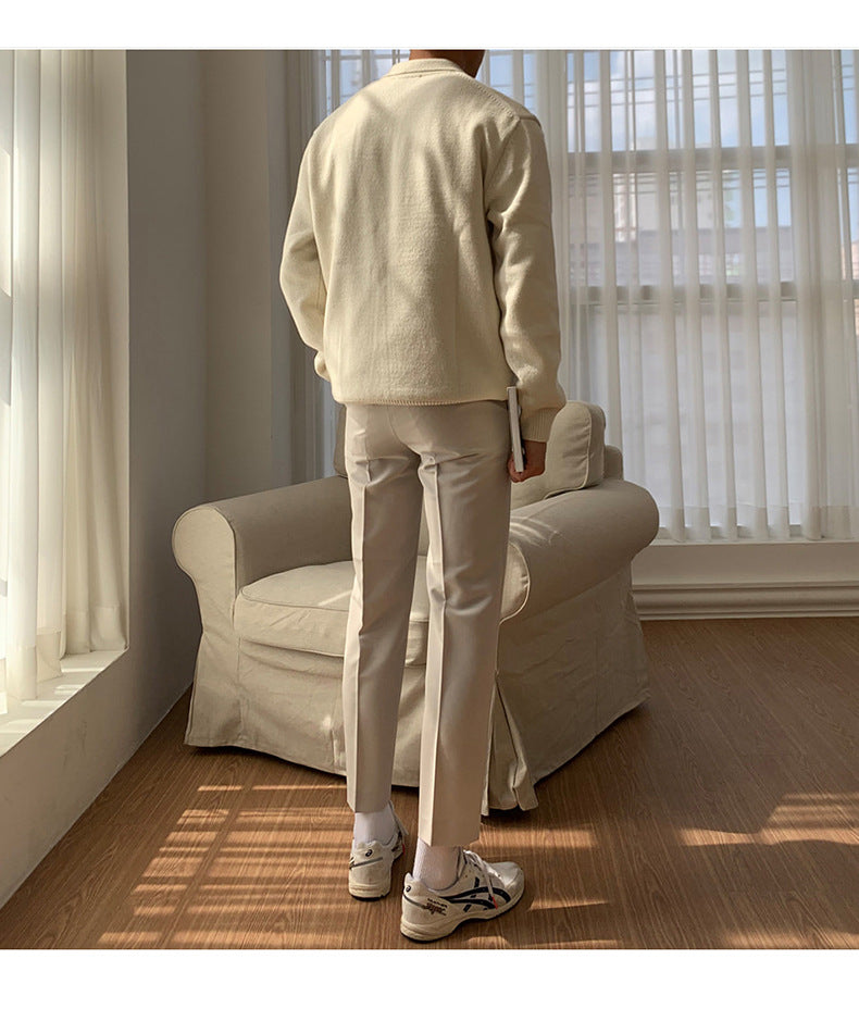 Gene | Men's Polo Knit Sweater - Image 6