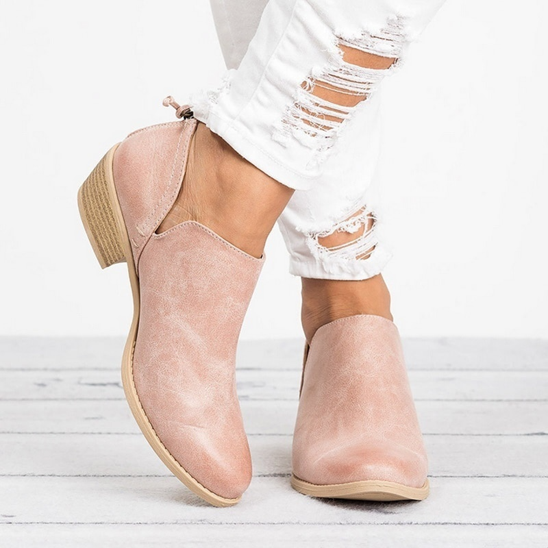 Reba | Vintage Style Ankle Boots with Modern Comfort - Image 1