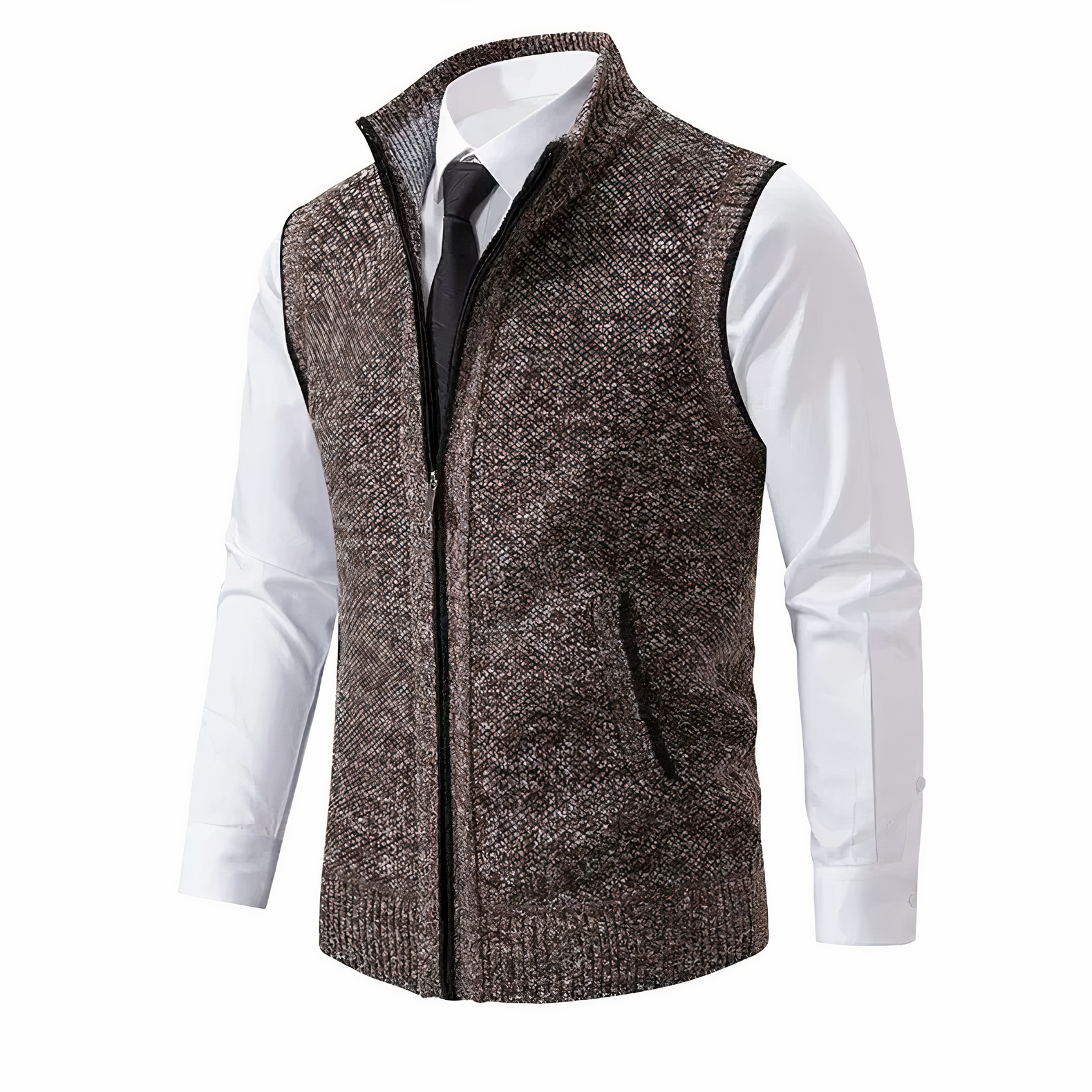 Dale | Men's Zip Up Vest - Image 1