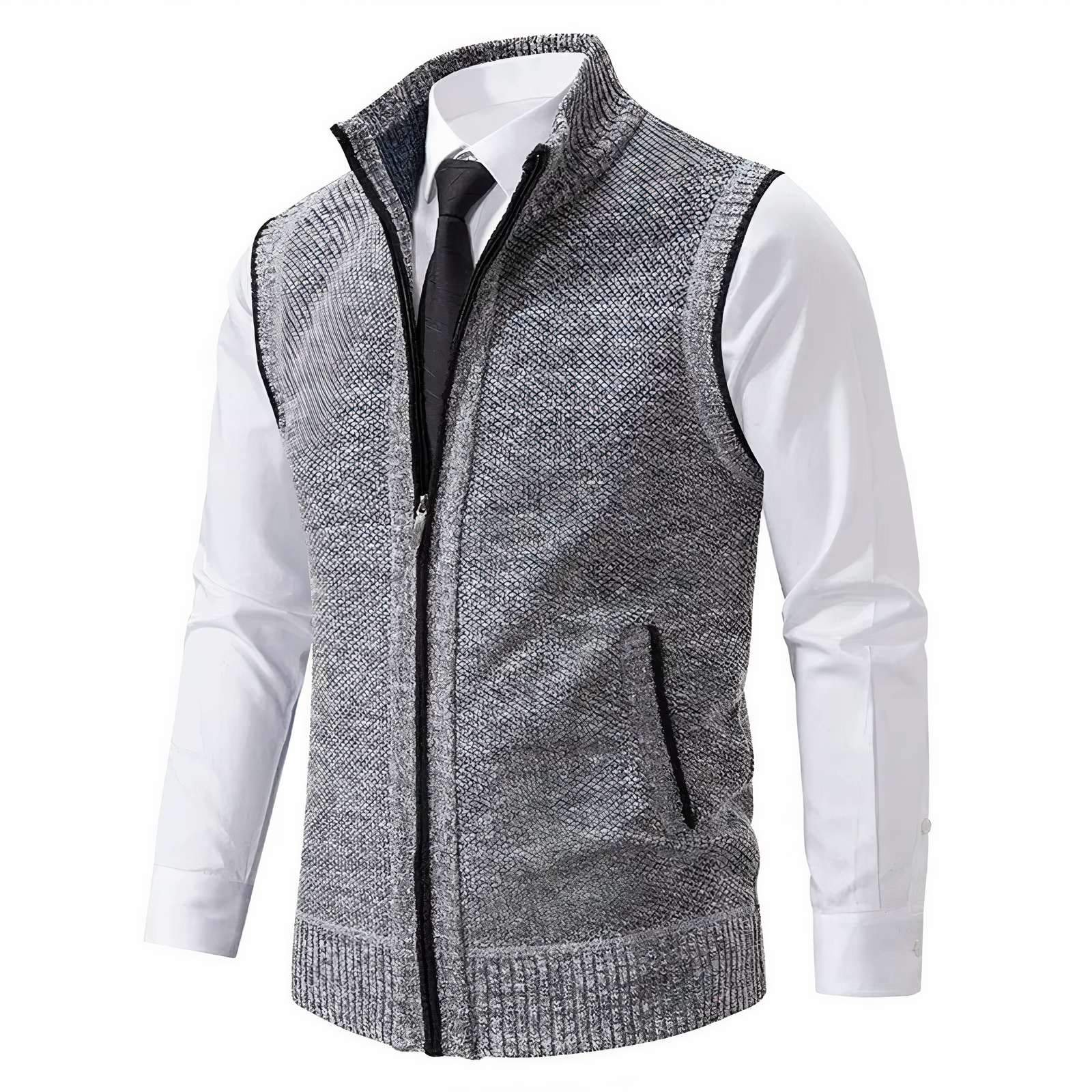 Dale | Men's Zip Up Vest - Image 2