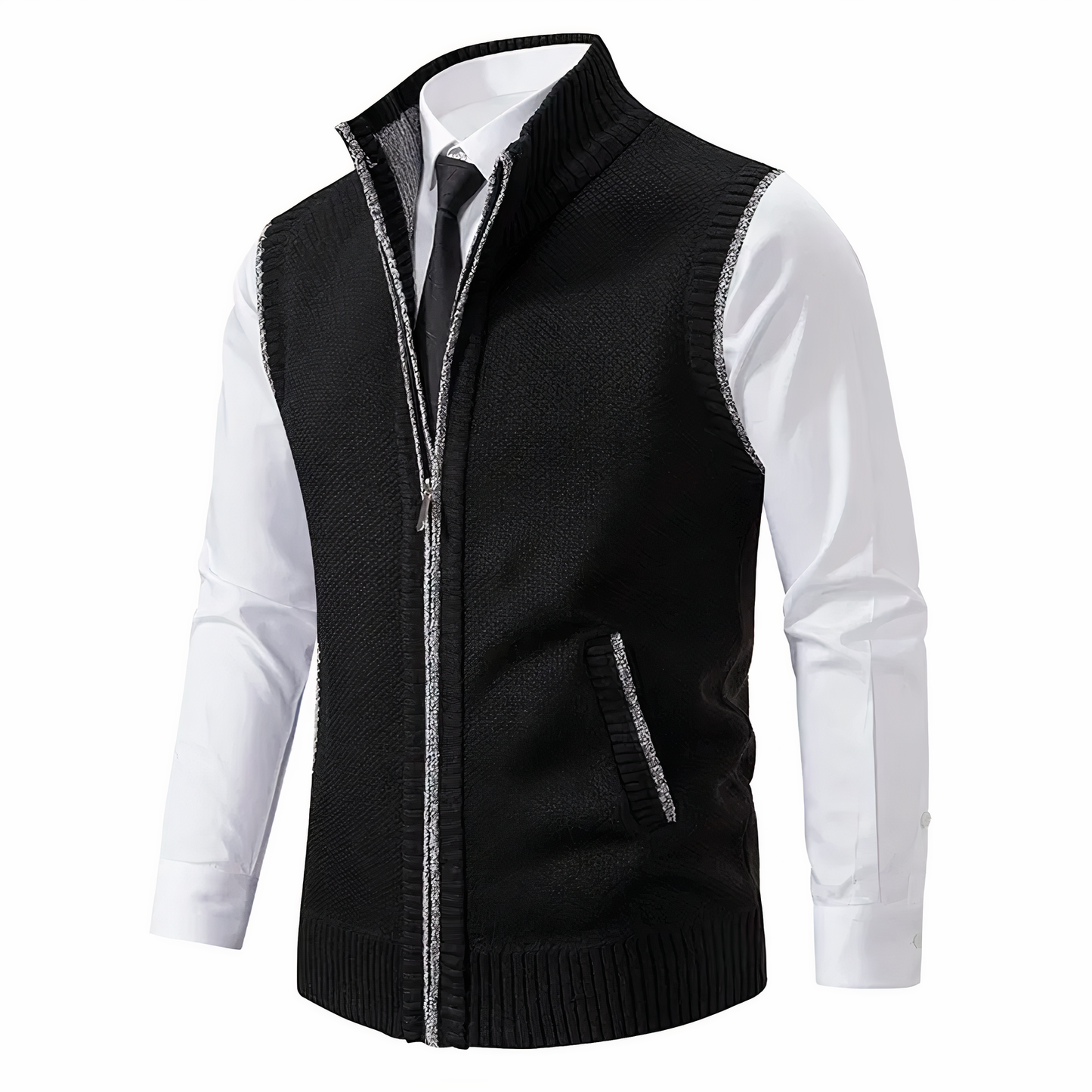 Dale | Men's Zip Up Vest - Image 4