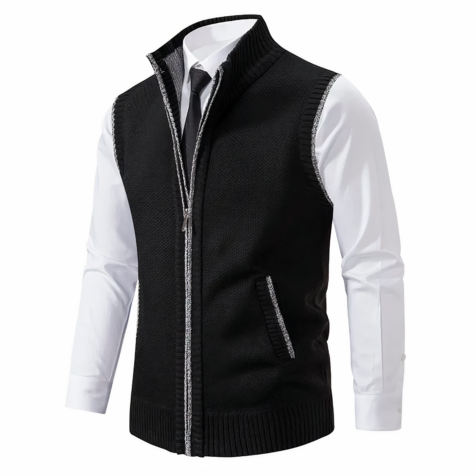 Dale | Men's Zip Up Vest - Image 4