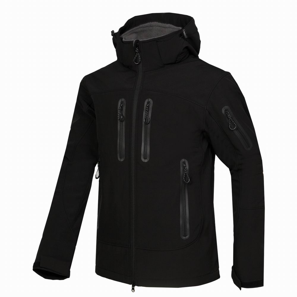 Percy | Men's Full Zip Hooded Jacket - Image 3