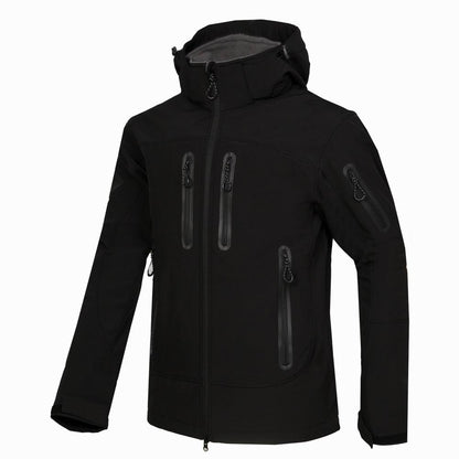 Percy | Men's Full Zip Hooded Jacket - Image 3