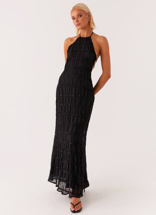 Eliza | Elegant Halter Maxi Dress - Image 1
