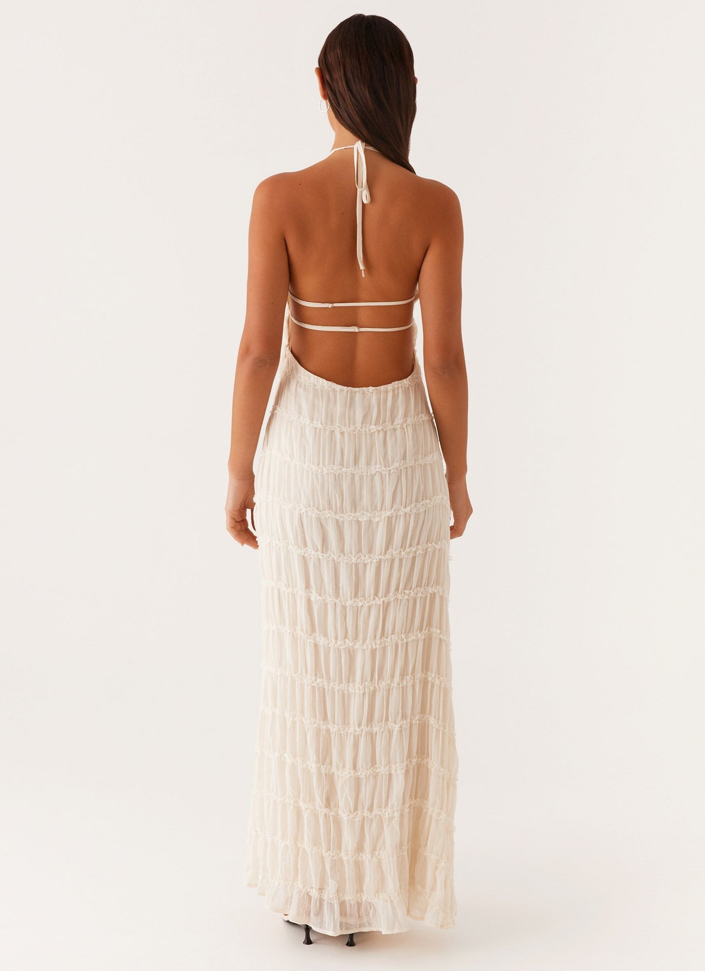 Eliza | Elegant Halter Maxi Dress - Image 8