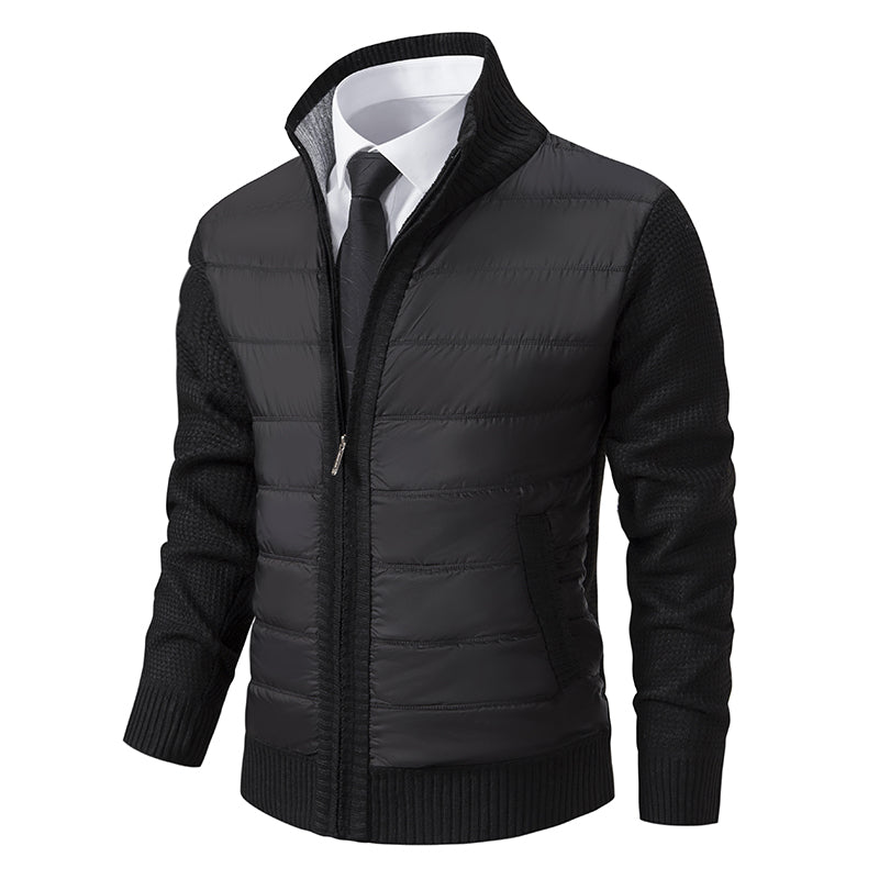 Jeff | Men's Zip-Up Puffer Jacket - Image 5