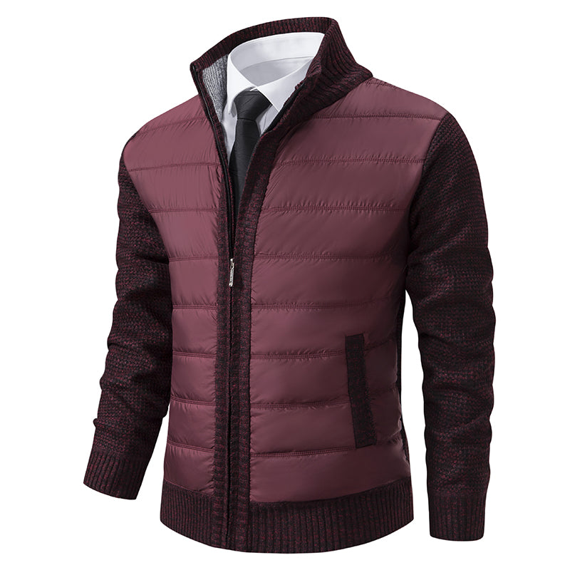 Jeff | Men's Zip-Up Puffer Jacket - Image 1