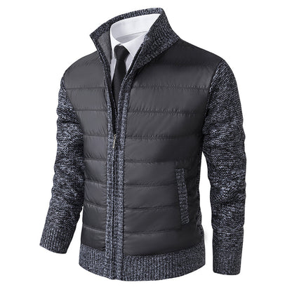 Jeff | Men's Zip-Up Puffer Jacket - Image 3
