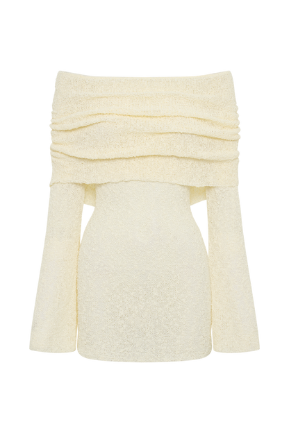 Lucy | Women's Off-Shoulder Mini Dress - Image 6