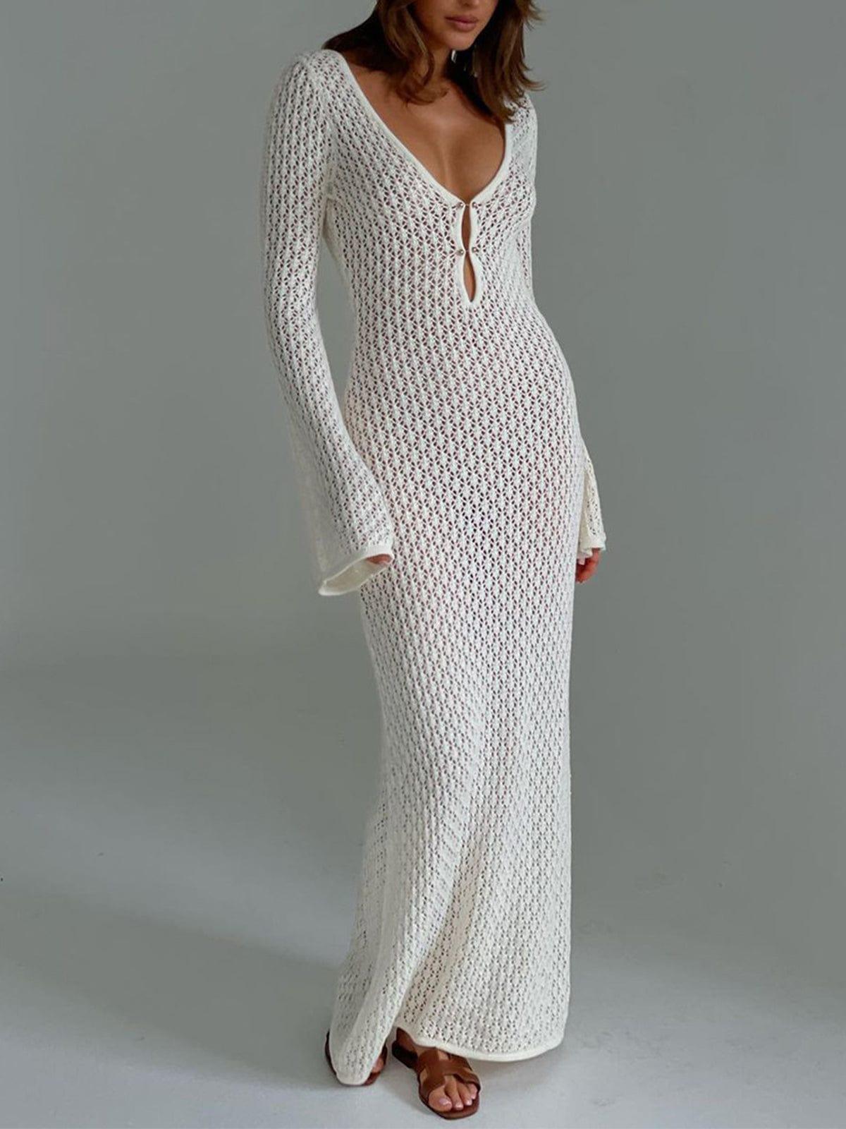 Kara | Chic Crochet Maxi Dress for Women - Image 3