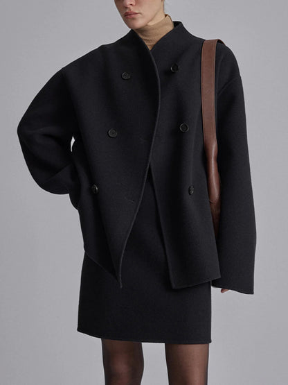 Charlene | Women's Double Breasted Pea Coat - Image 9