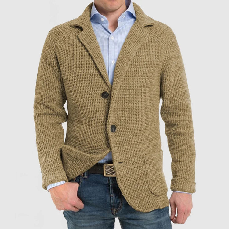 Henry | Men's Two-Button Knit Blazer - Image 6