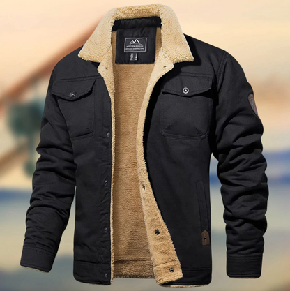 Teddy | Men's Sherpa Collar Casual Jacket - Image 2