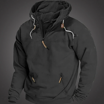 Carson | Men's Quarter Zip Hoodie - Image 4