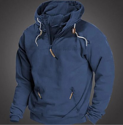 Carson | Men's Quarter Zip Hoodie - Image 3