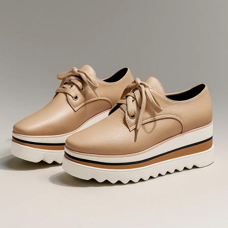 Remy | Men's Platform Lace-Up Oxford Shoes - Image 1