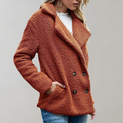 Vanessa | Women's Teddy Oversized Jacket - Image 5