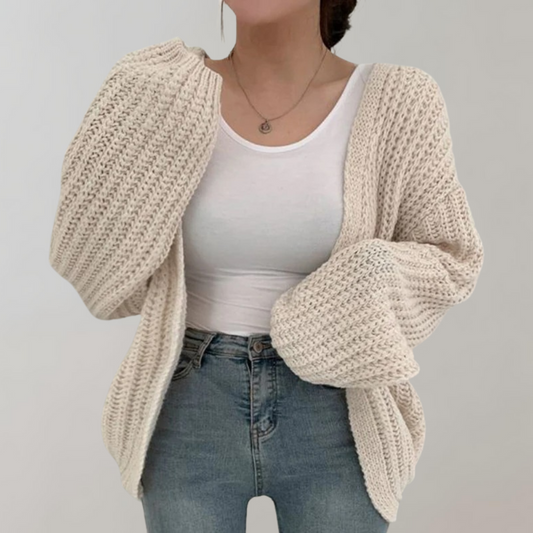 Rose | Women's Oversized Knit Cardigan - Image 1