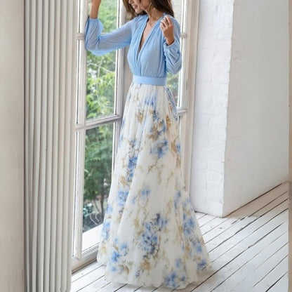 Rita | Elegant Floral Maxi Dress - Image 3