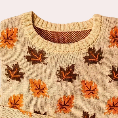 Edith | Women's Patterned Crewneck Sweater - Image 4