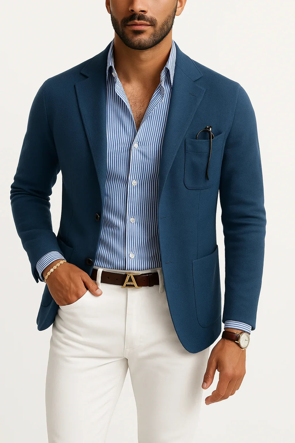 Gene | Men's Tailored Blazer - Image 1