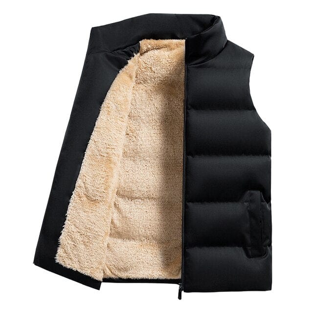 Saul | Men's Quilted Puffer Vest - Image 3