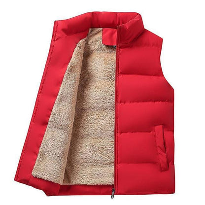 Saul | Men's Quilted Puffer Vest - Image 2