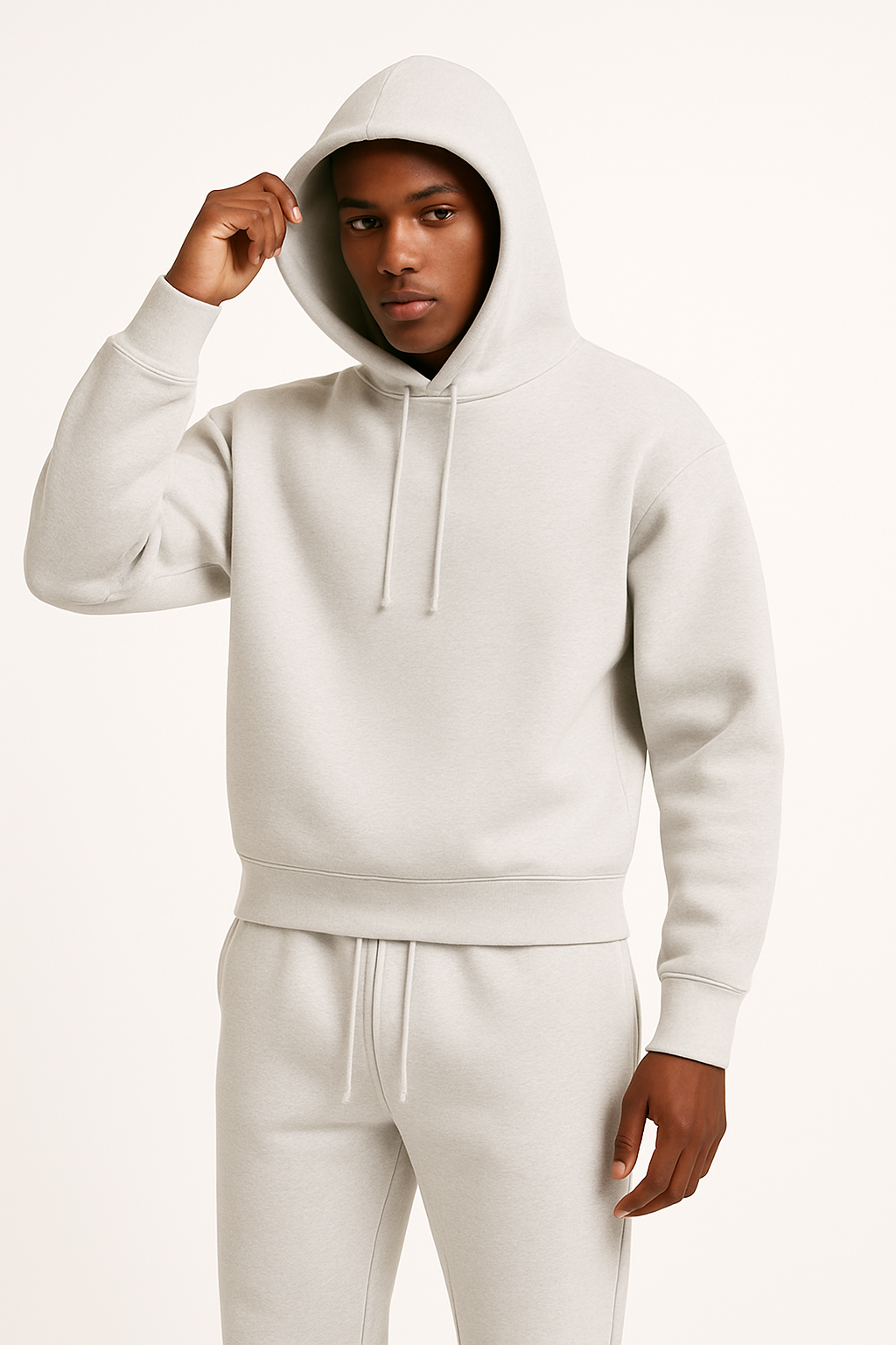 Robert | Men's Drawstring Pullover Hoodie - Image 2
