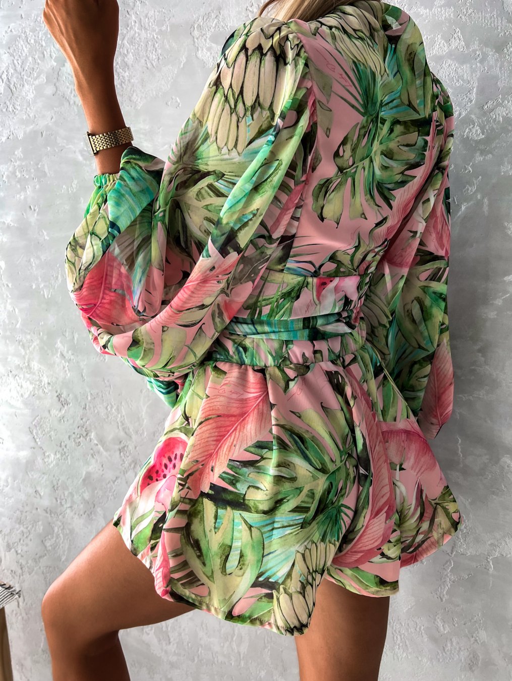 Ivy | Women's Stylish Flowy Two-Piece Shorts and Blouse Summer Set - Image 6