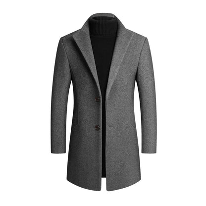 Henry | Men's Slim-Fit Dress Coat - Image 3